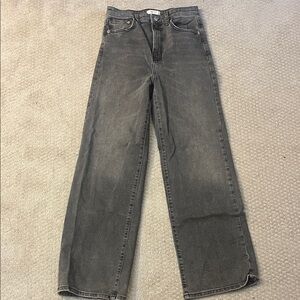 Forever 21 Charcoal Straight Leg Jeans